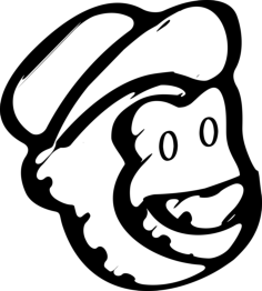 Mailchimp Sketched Social Logo Outline Tracing Svg Vector, Free Vectors File
